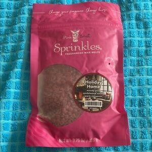 Pink zebra sprinkles holiday home